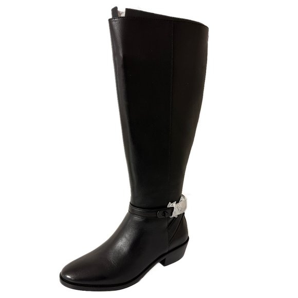 NIB COACH CAROLINE SEMI-MATTE RIDING BOOTS - Picture 1 of 10